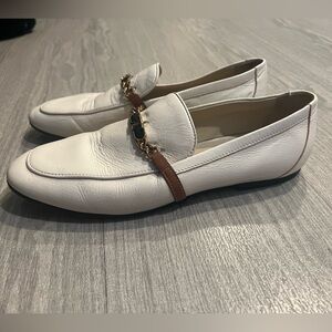 Tod’s white loafer, size 37 (but is actually a size 8)
